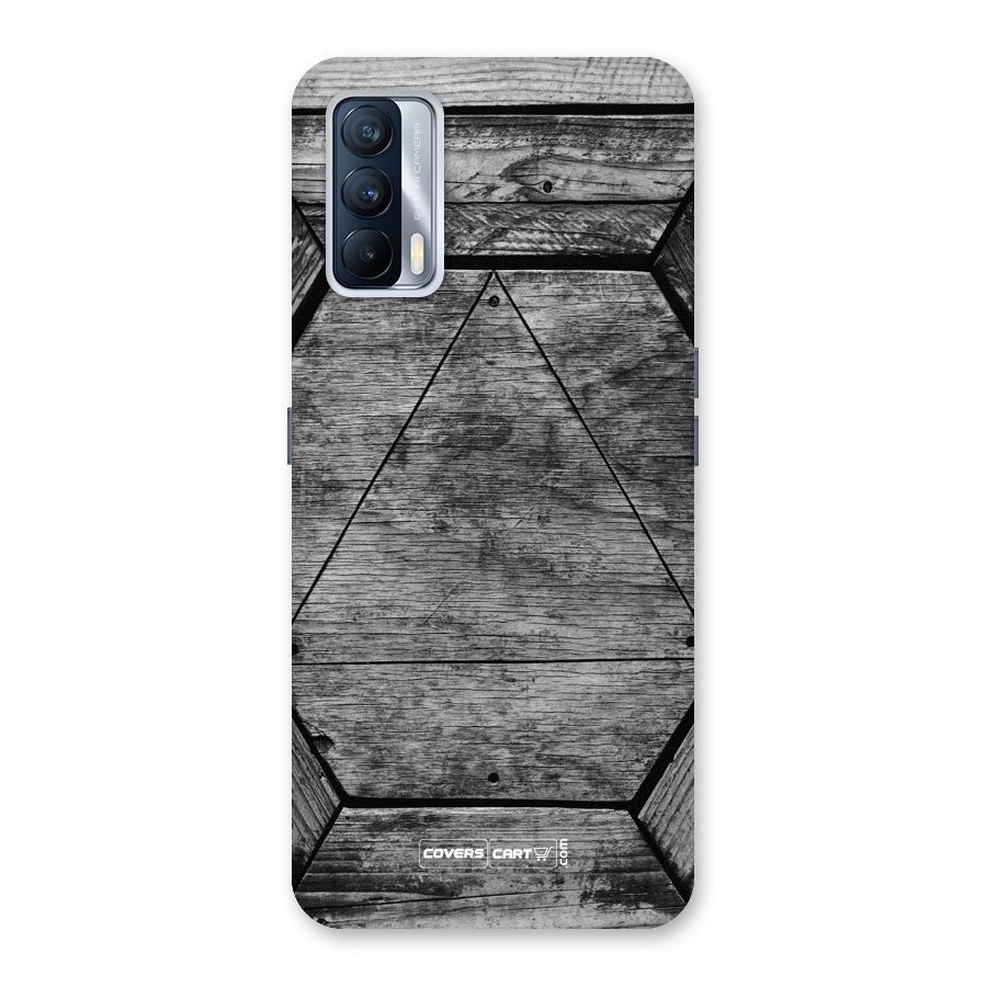 Wooden Hexagon Back Case for Realme X7