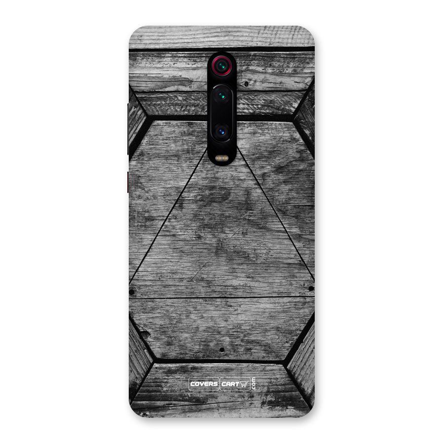 Wooden Hexagon Back Case for Redmi K20 Pro
