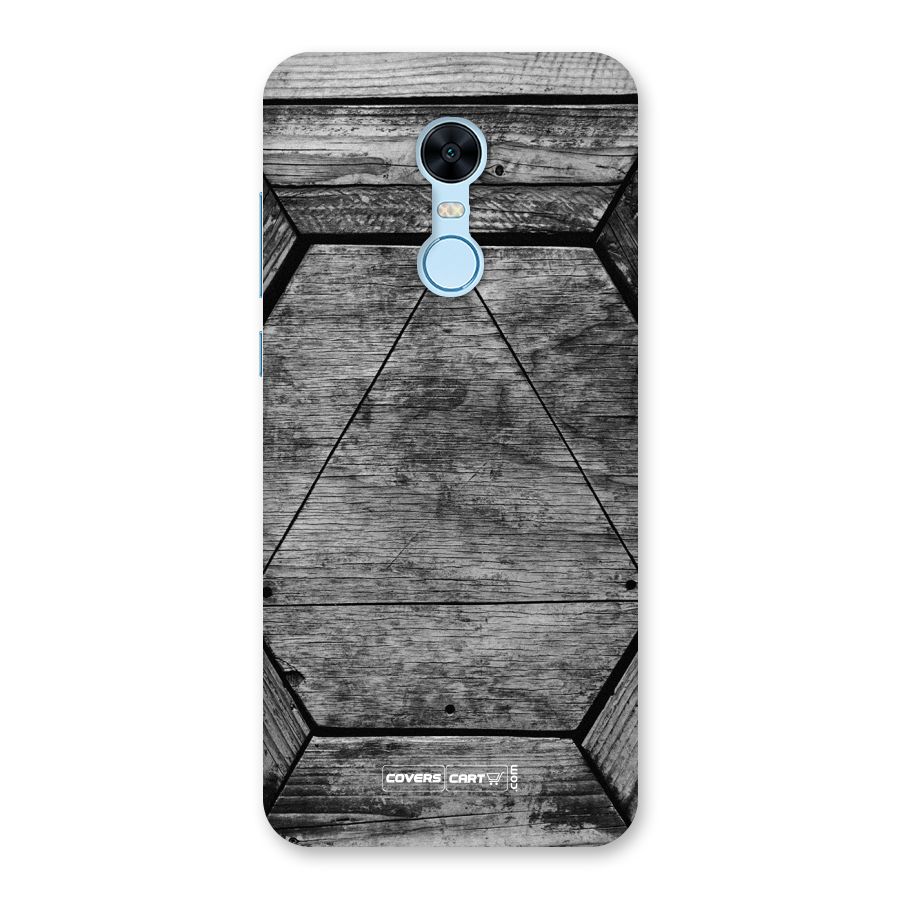 Wooden Hexagon Back Case for Redmi Note 5