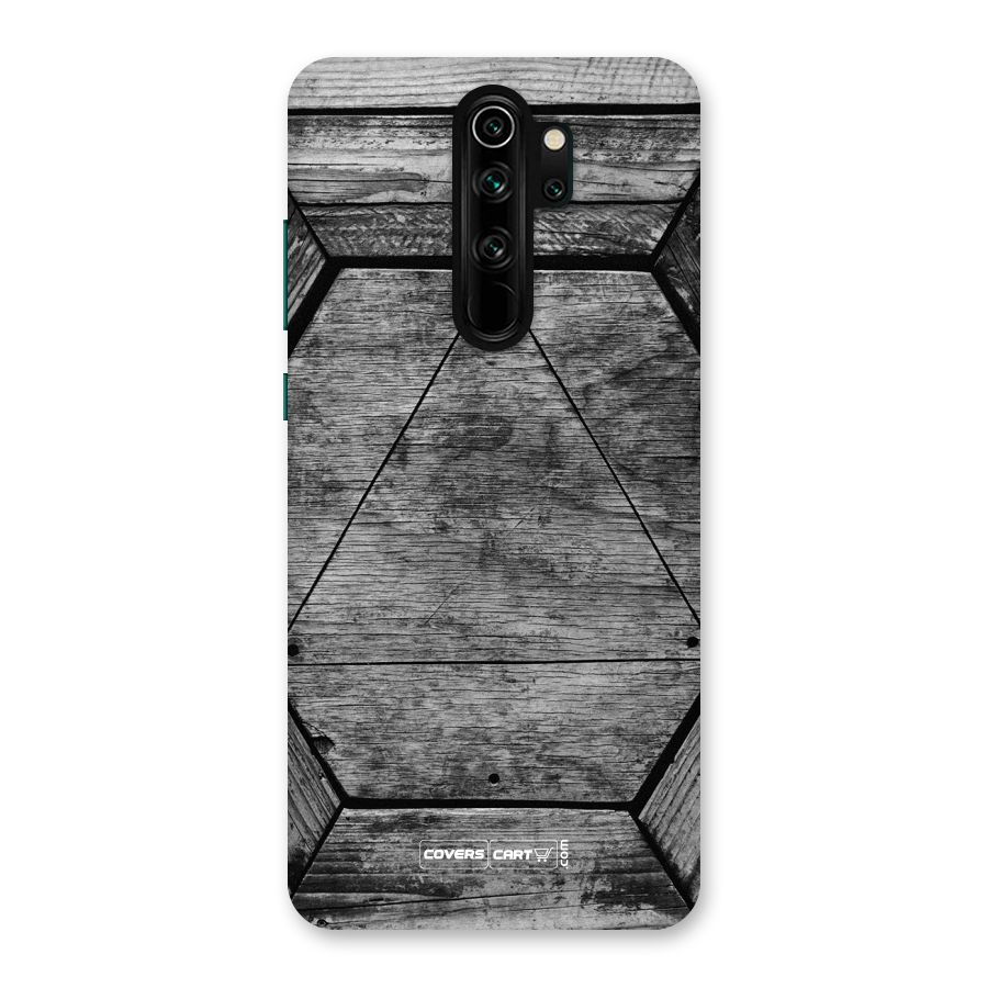 Wooden Hexagon Back Case for Redmi Note 8 Pro