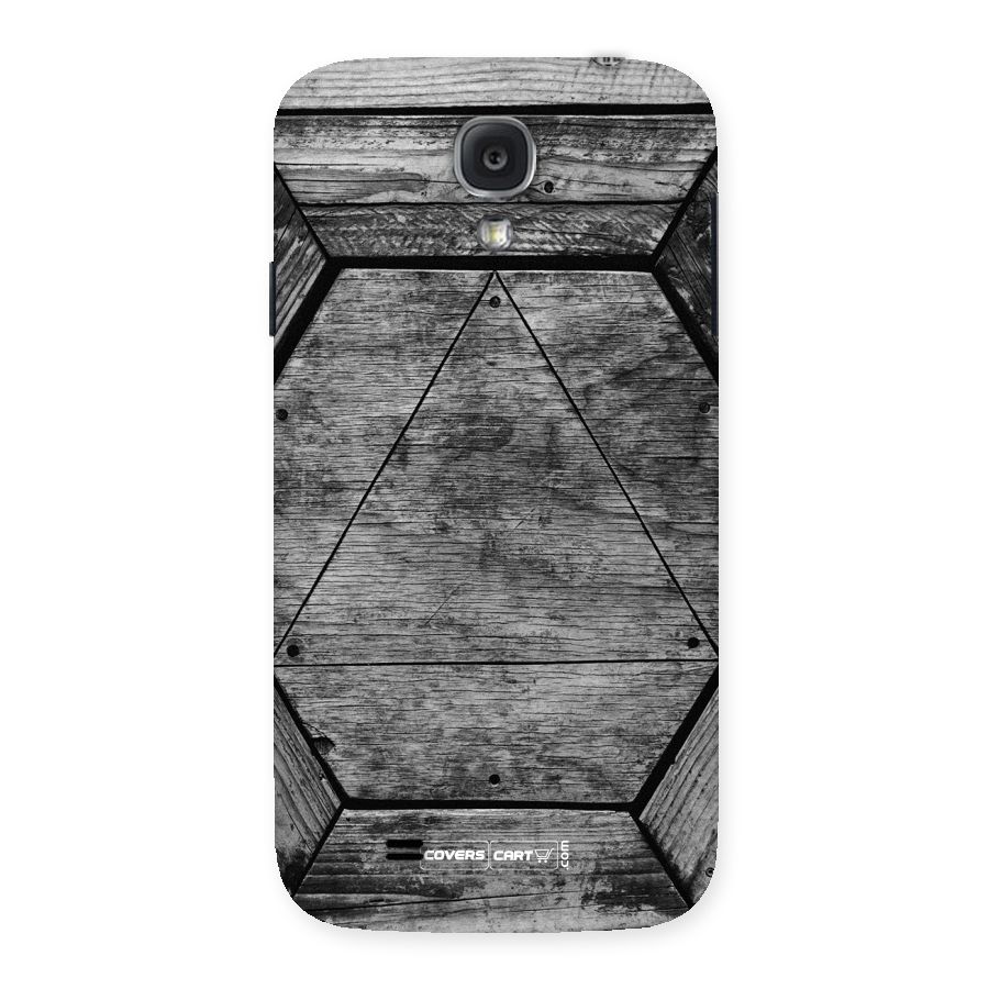 Wooden Hexagon Back Case for Samsung Galaxy S4