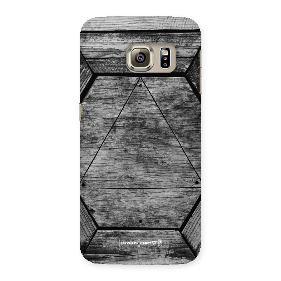 Wooden Hexagon Back Case for Samsung Galaxy S6 Edge