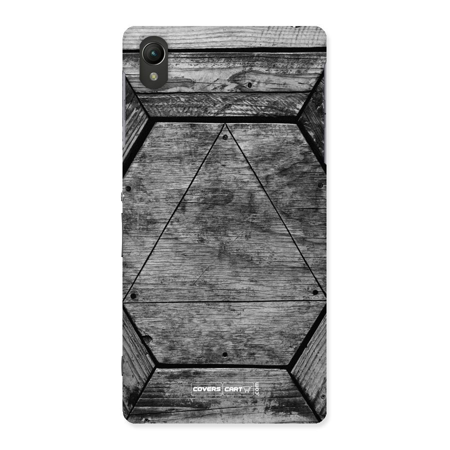 Wooden Hexagon Back Case for Sony Xperia Z2