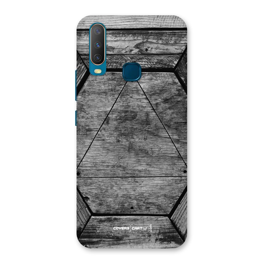 Wooden Hexagon Back Case for Vivo Y12