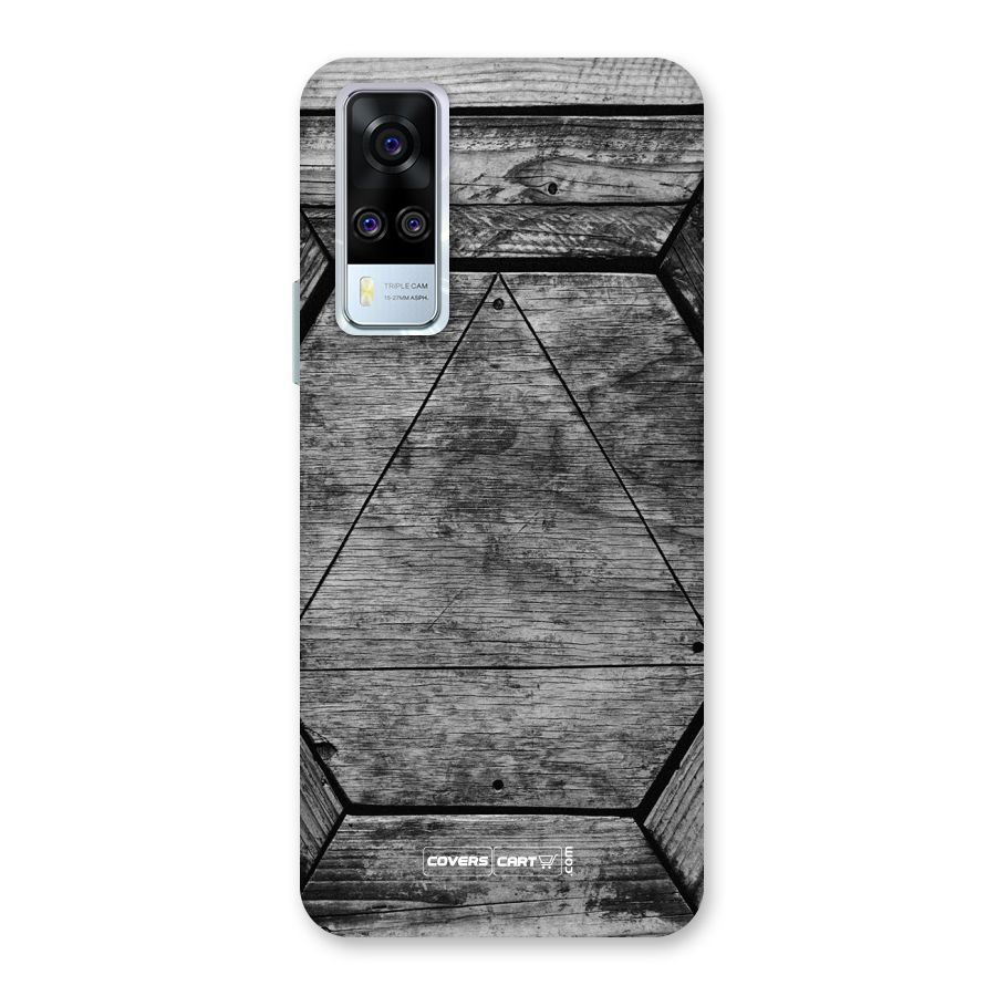 Wooden Hexagon Back Case for Vivo Y31