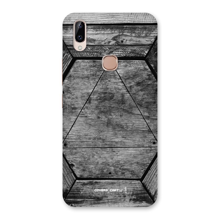 Wooden Hexagon Back Case for Vivo Y83 Pro