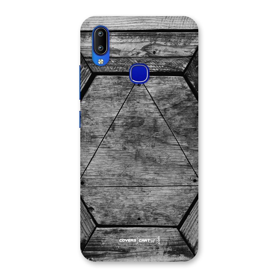 Wooden Hexagon Back Case for Vivo Y91