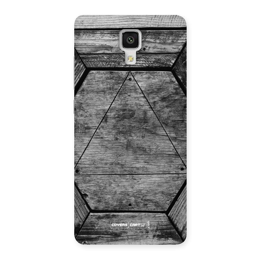 Wooden Hexagon Back Case for Xiaomi Mi 4