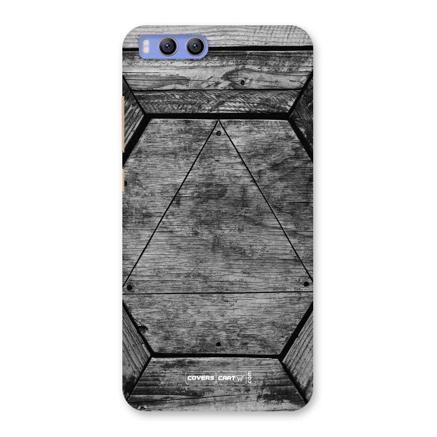 Wooden Hexagon Back Case for Xiaomi Mi 6
