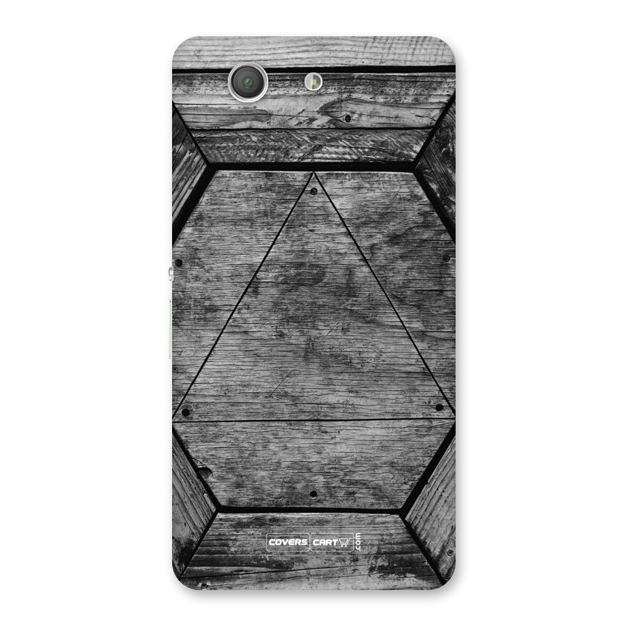 Wooden Hexagon Back Case for Xperia Z3 Compact