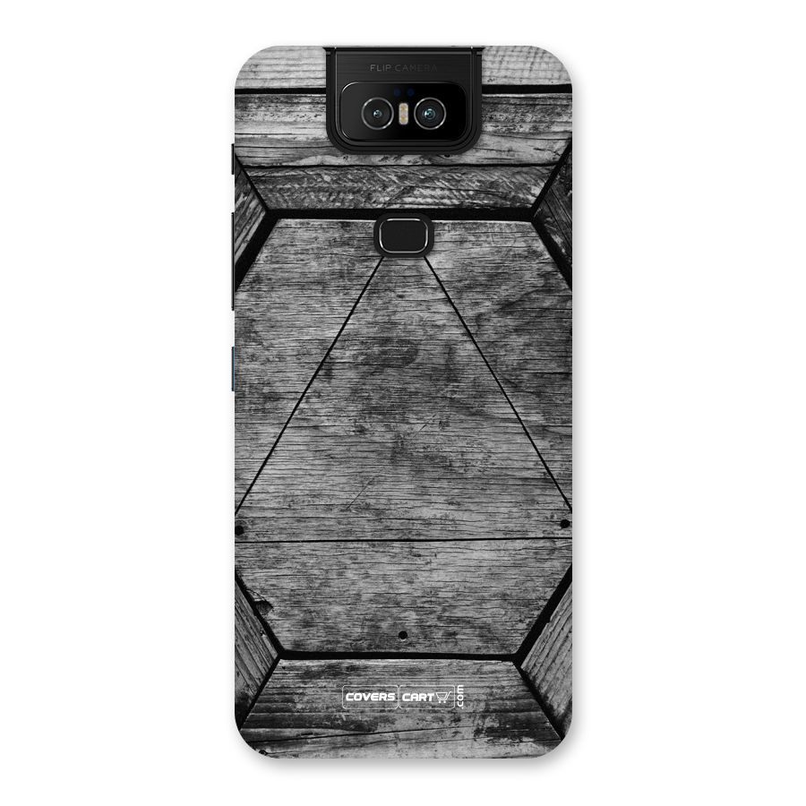 Wooden Hexagon Back Case for Zenfone 6z