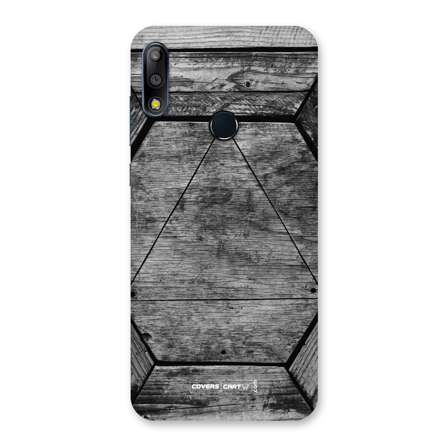 Wooden Hexagon Back Case for Zenfone Max Pro M2