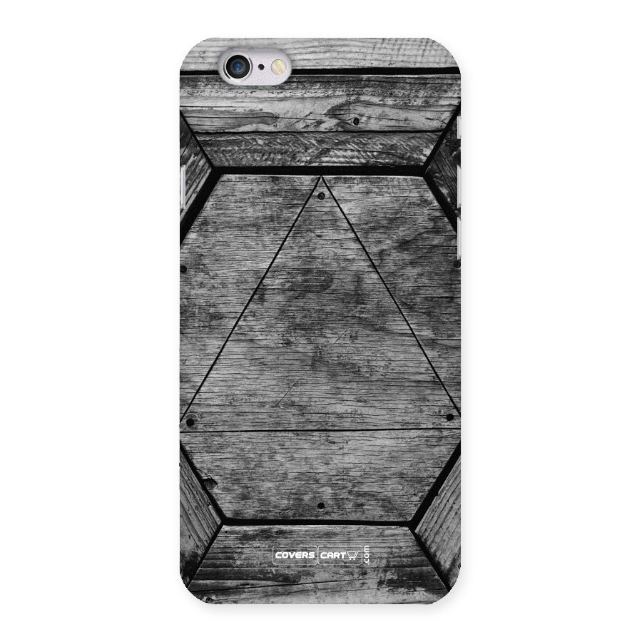 Wooden Hexagon Back Case for iPhone 6 6S
