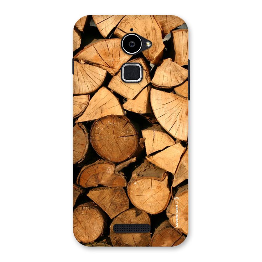 Wooden Logs Back Case for Coolpad Note 3 Lite