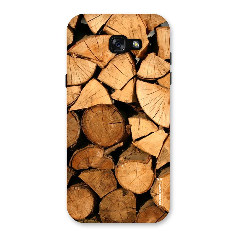 Wooden Logs Back Case for Galaxy A7 (2017)