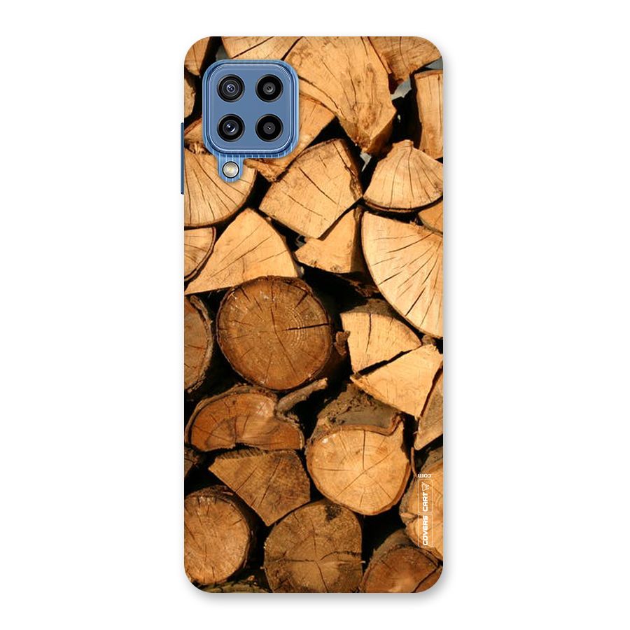 Wooden Logs Back Case for Galaxy M32