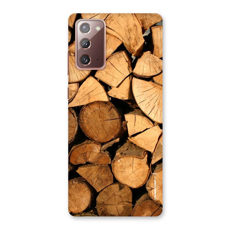 Wooden Logs Back Case for Galaxy Note 20