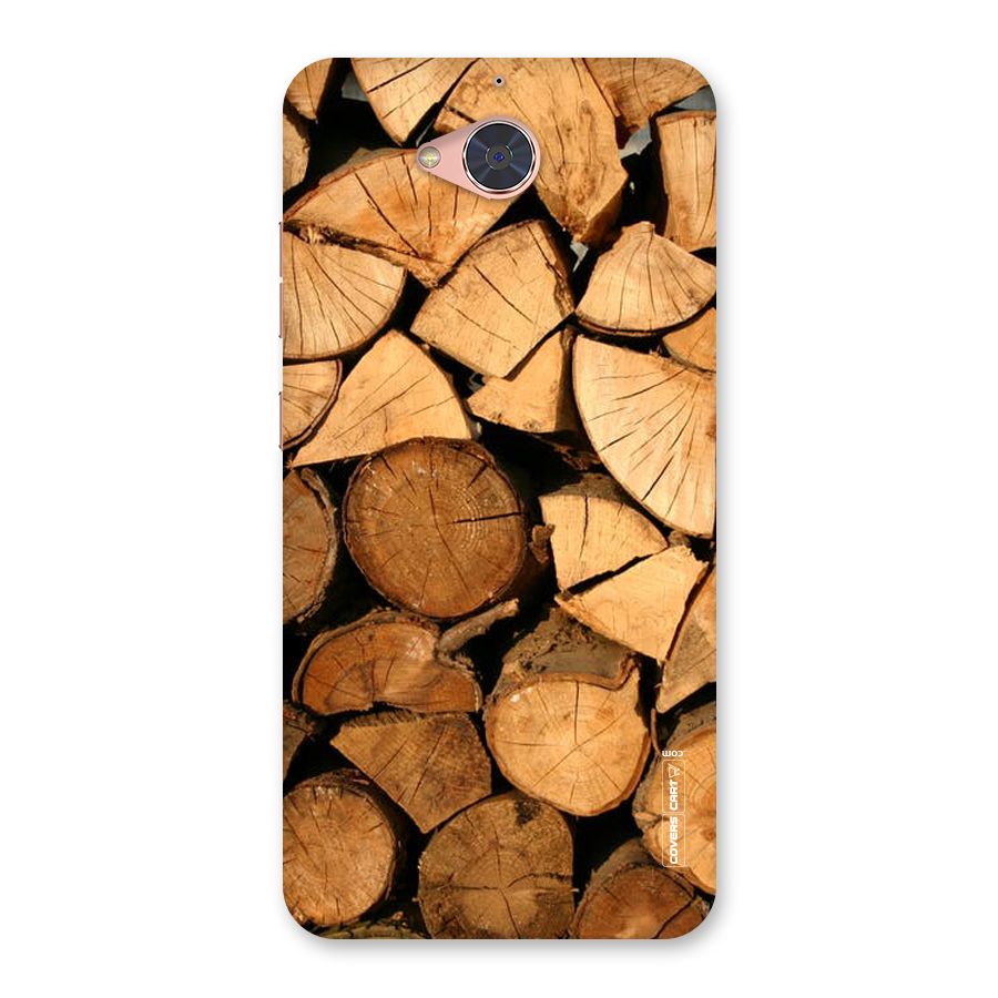 Wooden Logs Back Case for Gionee S6 Pro