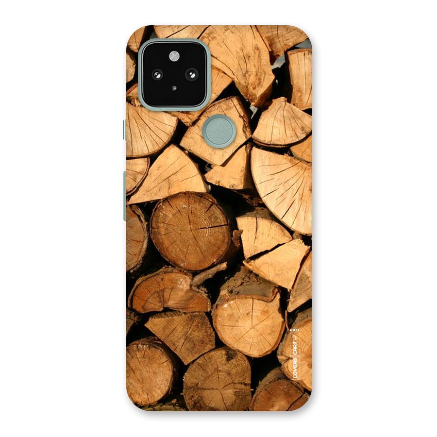 Wooden Logs Back Case for Google Pixel 5