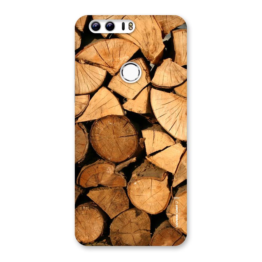 Wooden Logs Back Case for Honor 8