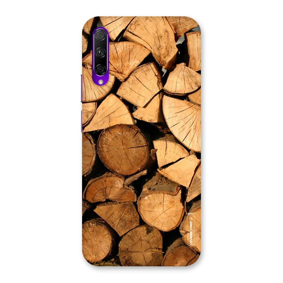 Wooden Logs Back Case for Honor 9X Pro
