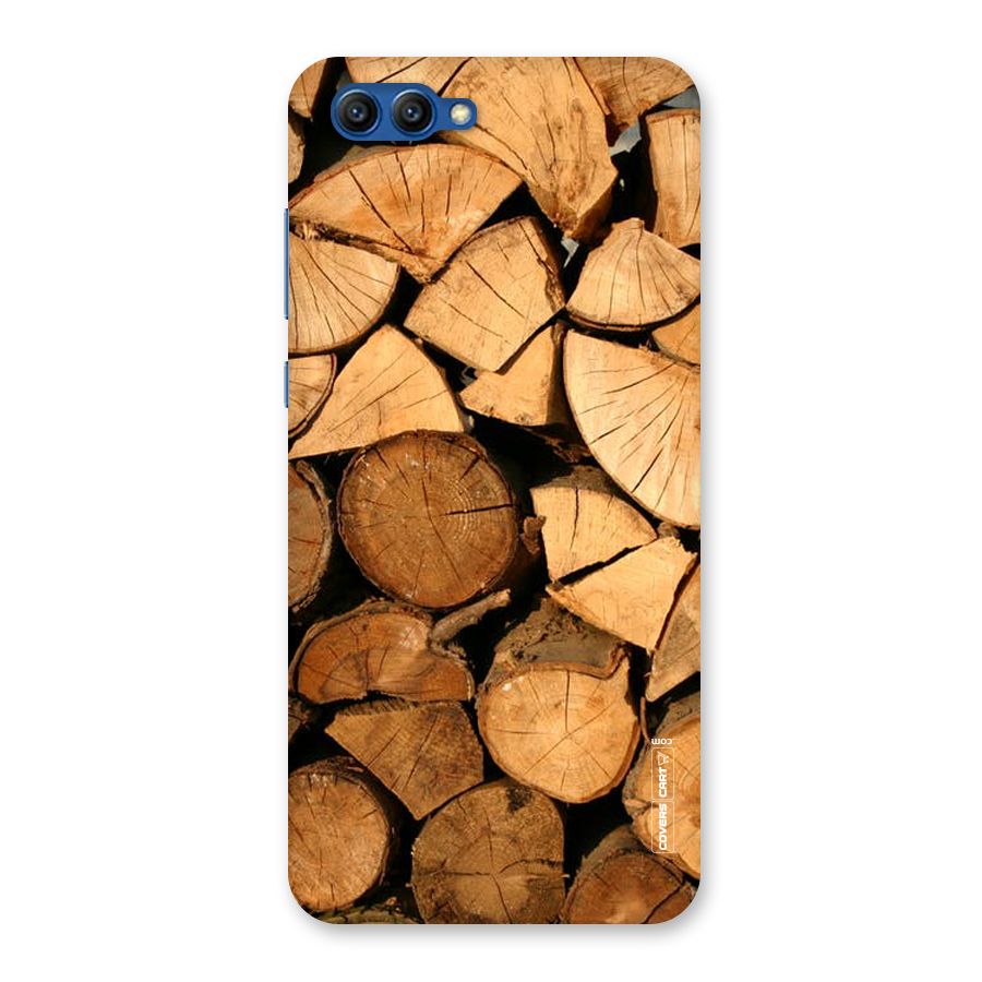 Wooden Logs Back Case for Honor View 10