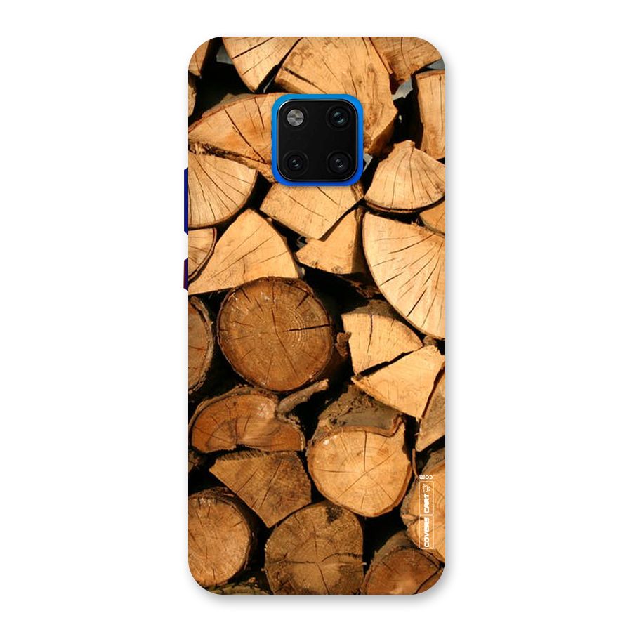 Wooden Logs Back Case for Huawei Mate 20 Pro
