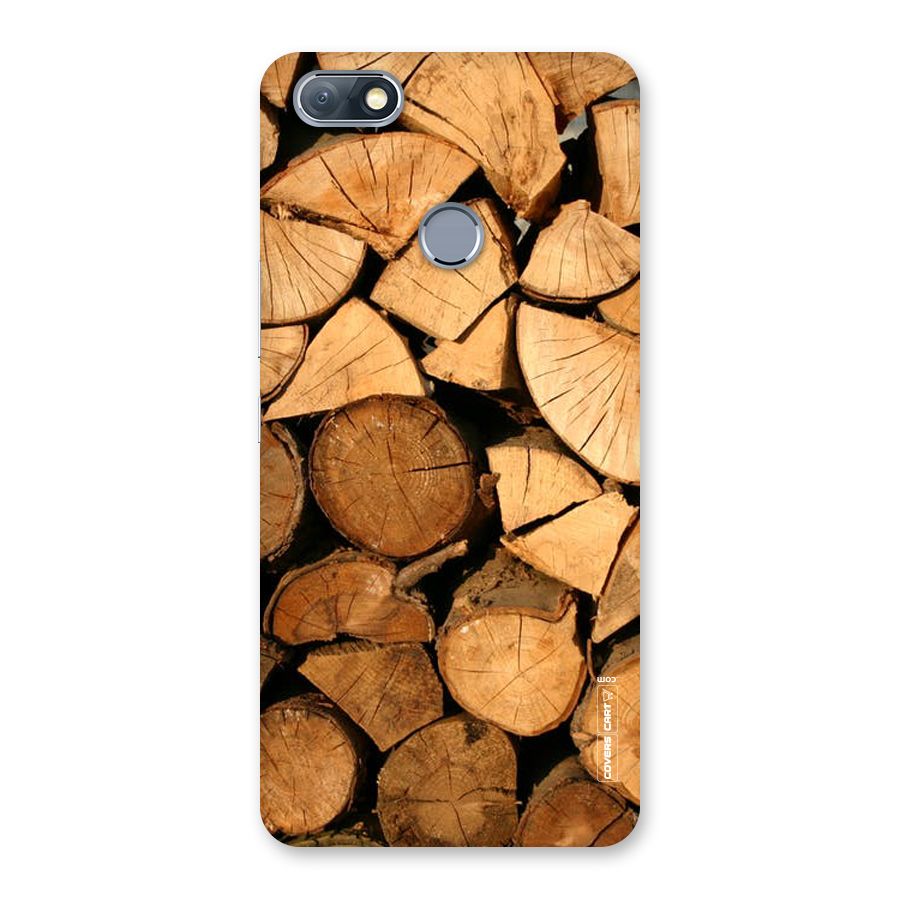 Wooden Logs Back Case for Infinix Note 5