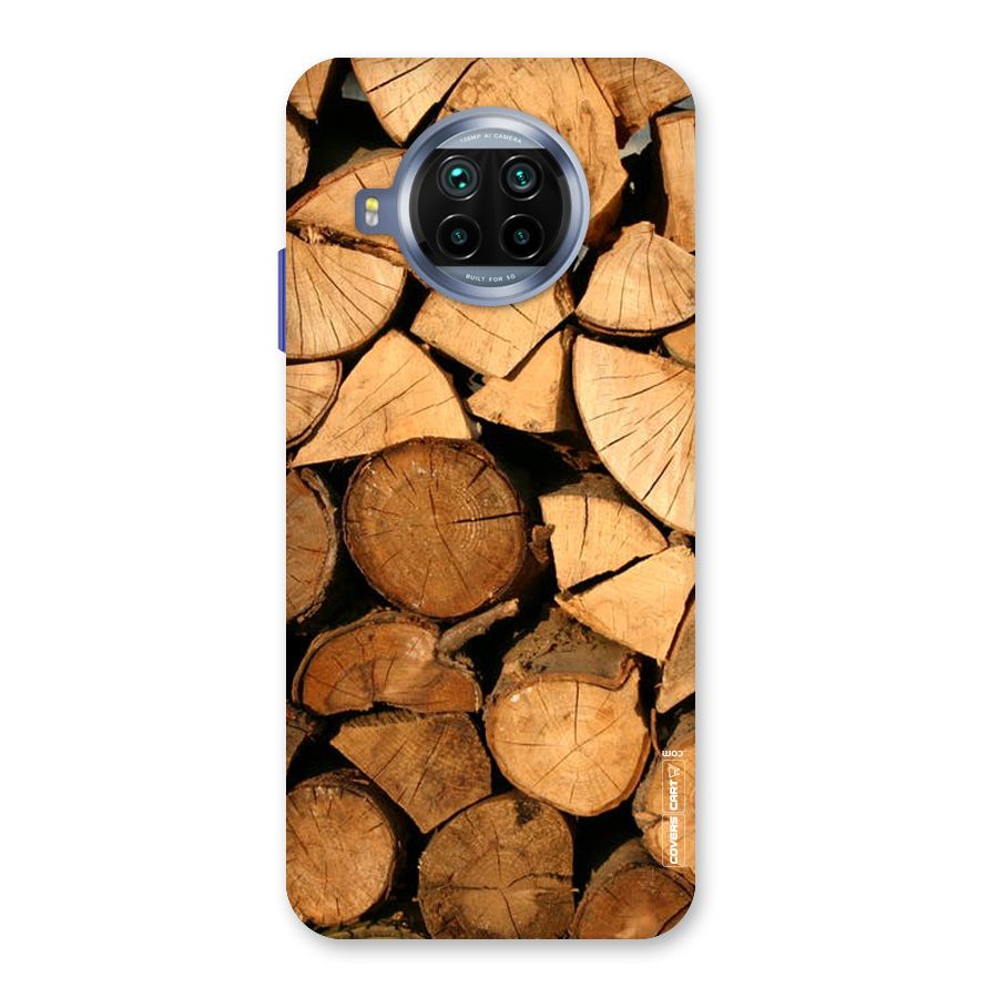 Wooden Logs Back Case for Mi 10i