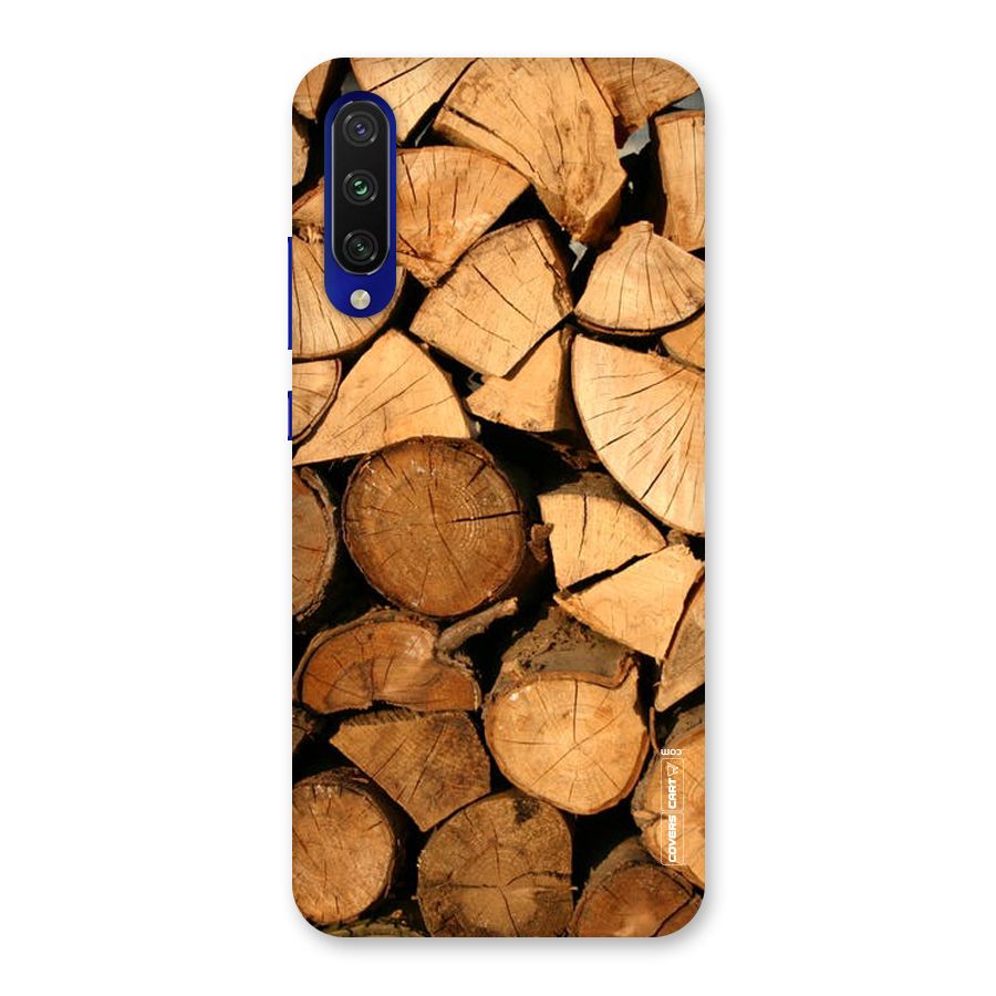 Wooden Logs Back Case for Mi A3