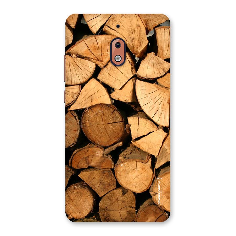 Wooden Logs Back Case for Nokia 2.1