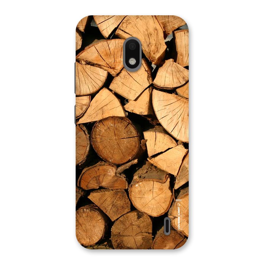Wooden Logs Back Case for Nokia 2.2