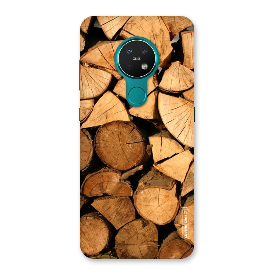 Wooden Logs Back Case for Nokia 7.2