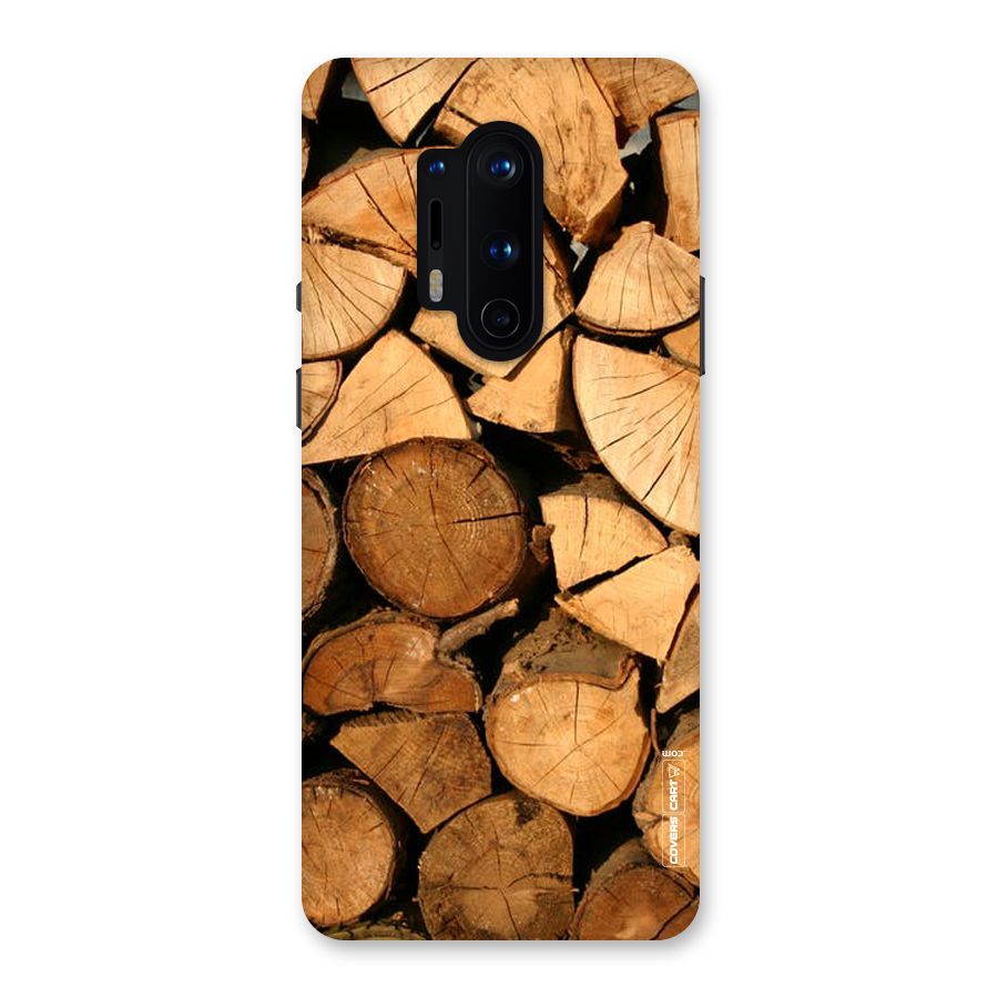 Wooden Logs Back Case for OnePlus 8 Pro
