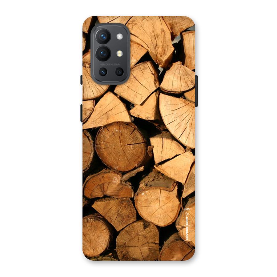 Wooden Logs Back Case for OnePlus 9R