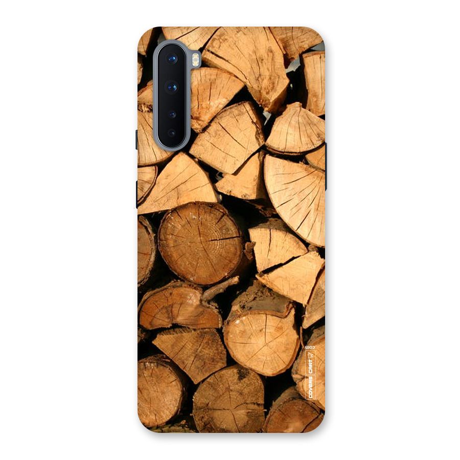 Wooden Logs Back Case for OnePlus Nord