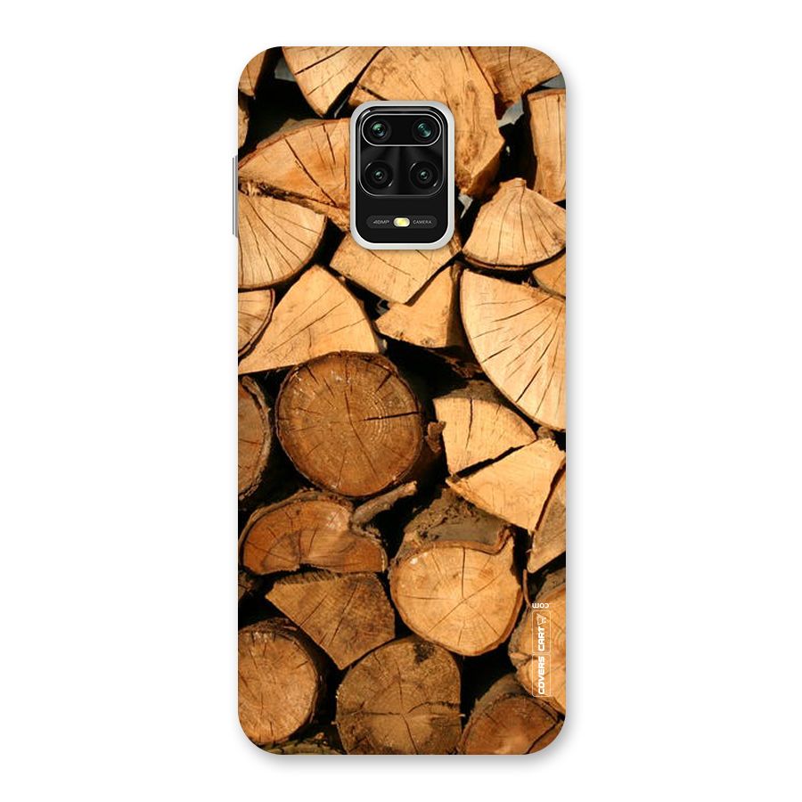 Wooden Logs Back Case for Poco M2 Pro