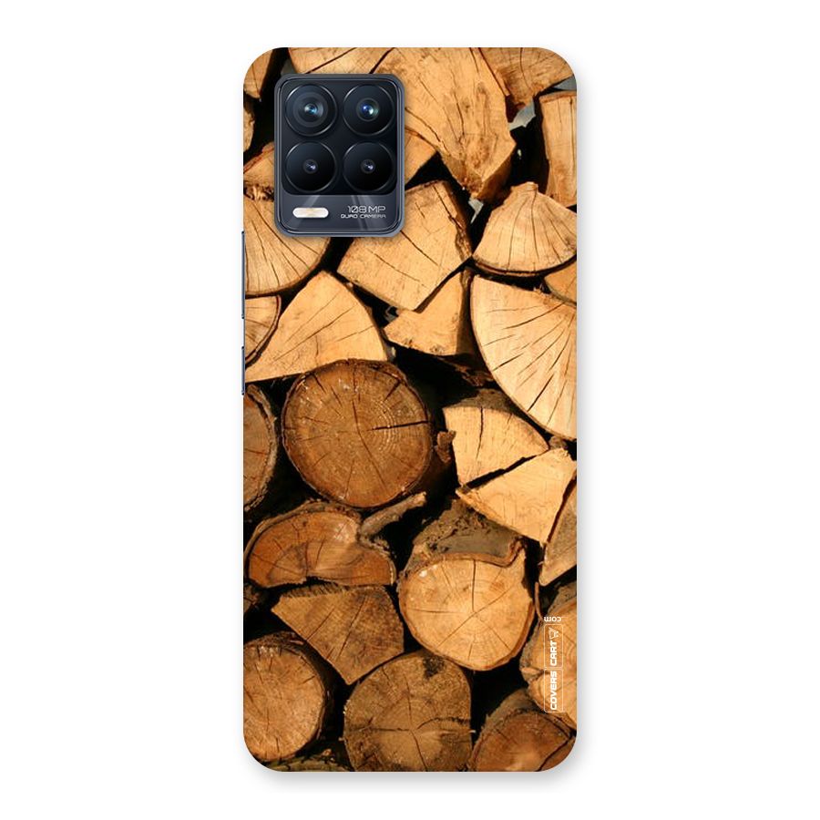 Wooden Logs Back Case for Realme 8 Pro