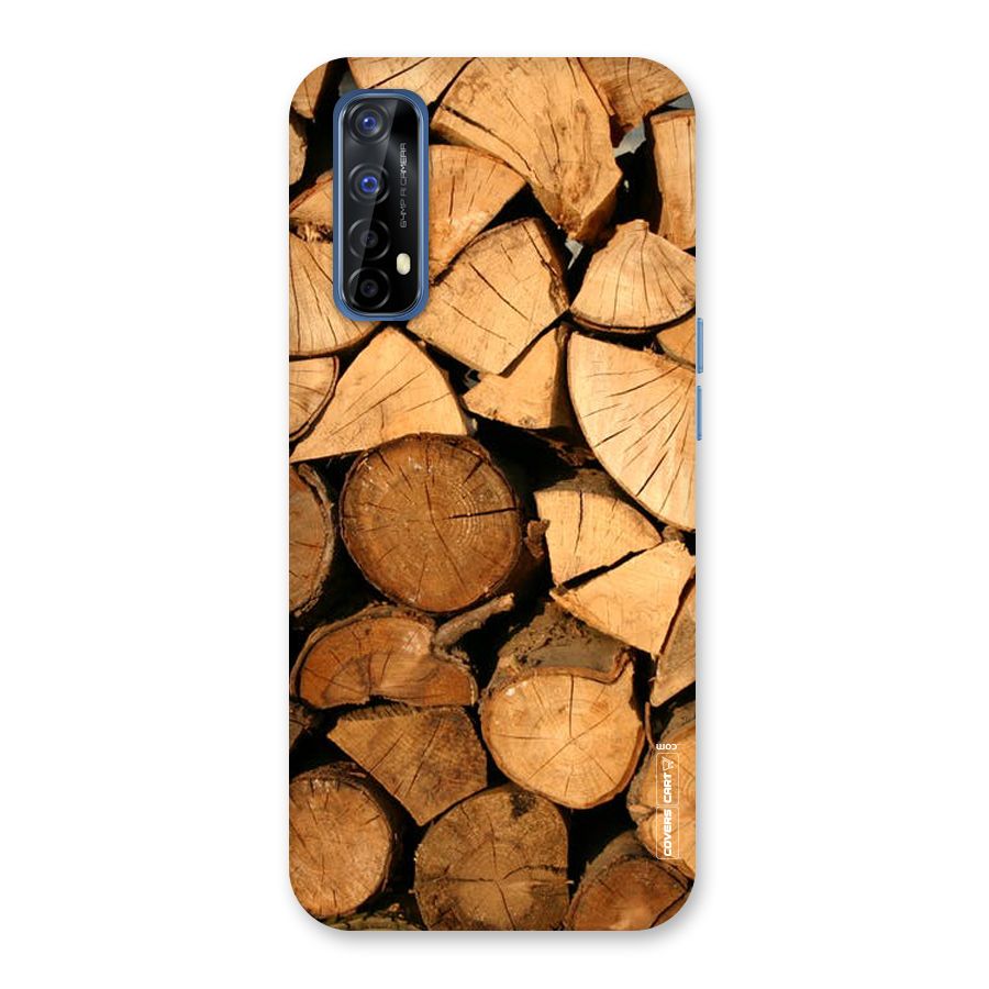 Wooden Logs Back Case for Realme Narzo 20 Pro