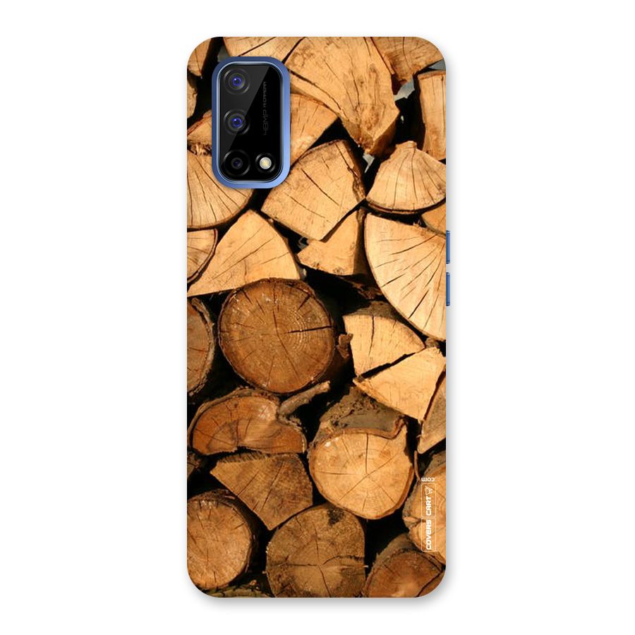 Wooden Logs Back Case for Realme Narzo 30 Pro