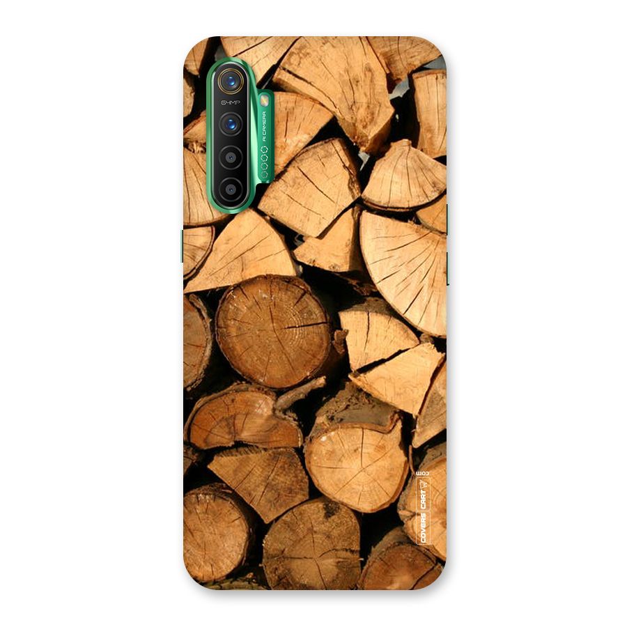 Wooden Logs Back Case for Realme X2