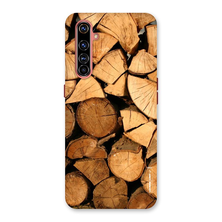 Wooden Logs Back Case for Realme X50 Pro