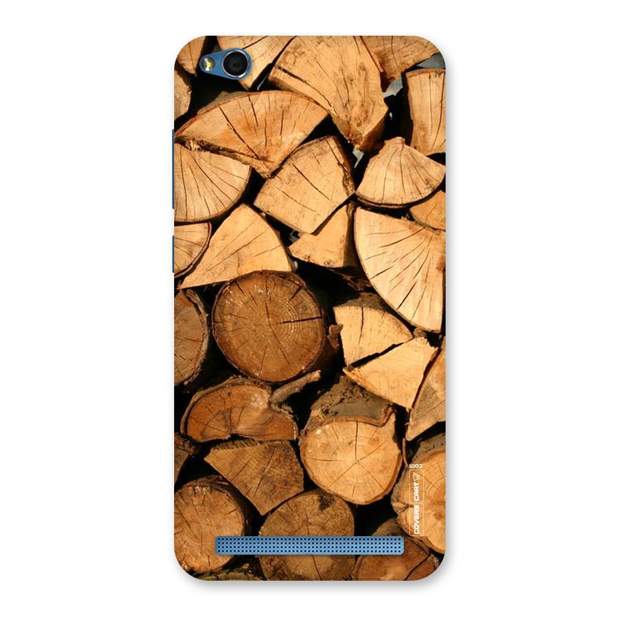Wooden Logs Back Case for Redmi 5A