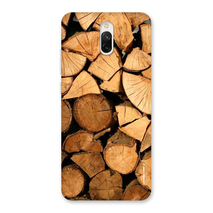 Wooden Logs Back Case for Redmi 8A Dual