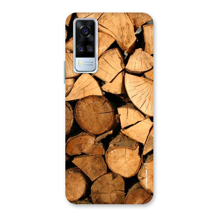 Wooden Logs Back Case for Vivo Y31