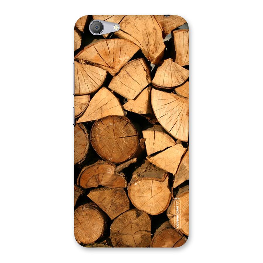 Wooden Logs Back Case for Vivo Y53