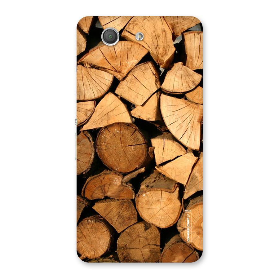 Wooden Logs Back Case for Xperia Z3 Compact