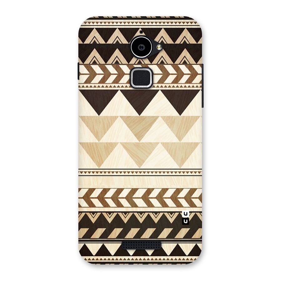 Wooden Printed Chevron Back Case for Coolpad Note 3 Lite