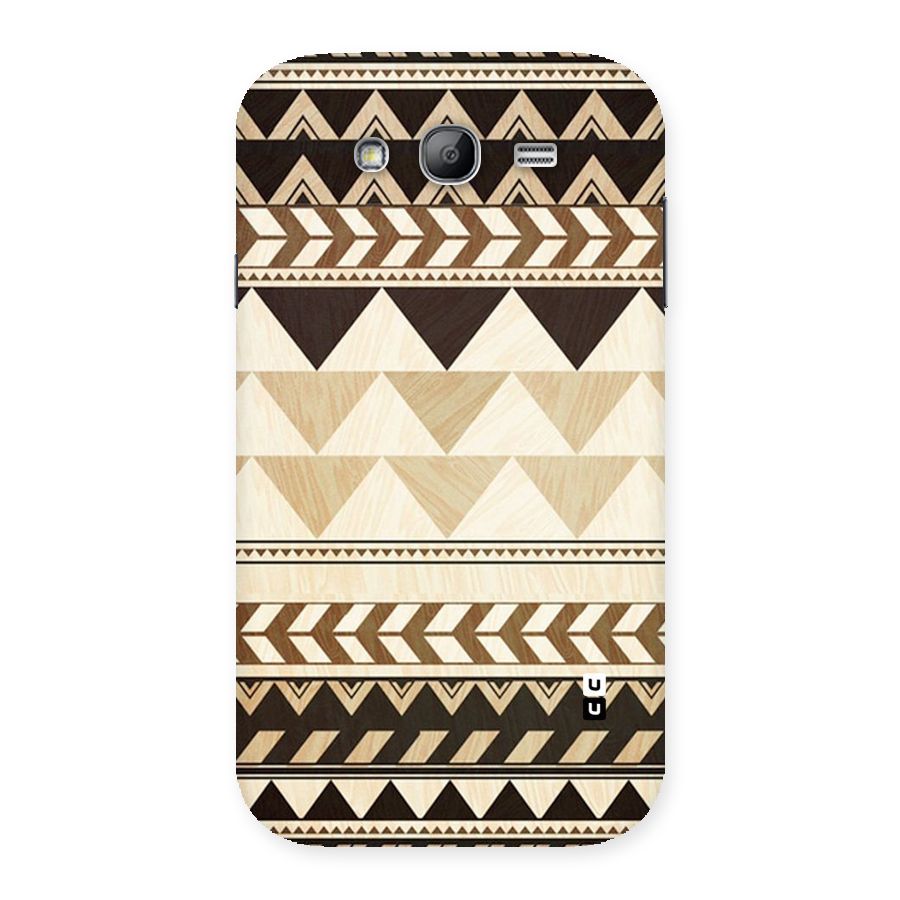 Wooden Printed Chevron Back Case for Galaxy Grand Neo Plus