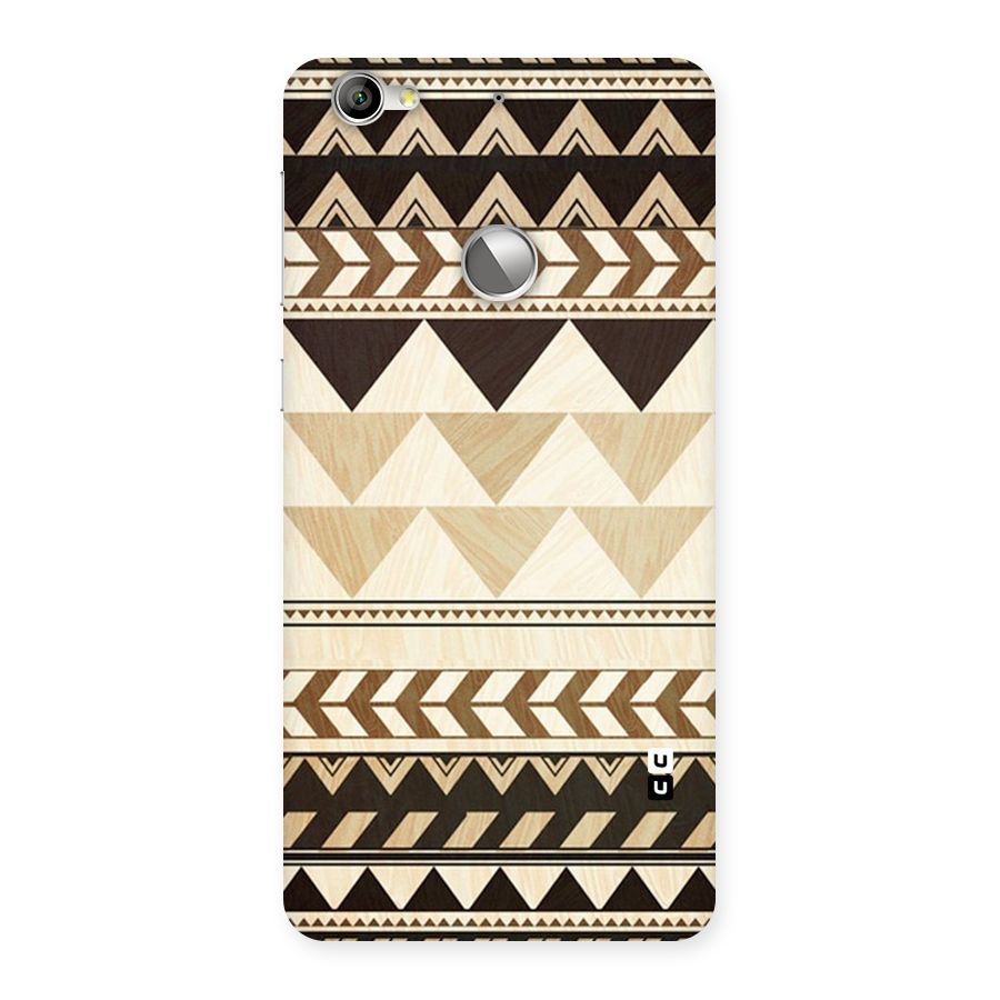 Wooden Printed Chevron Back Case for LeTV Le 1s